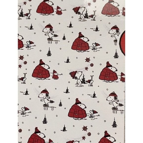 Peanuts Snoopy Woodstock Puffer Jacket Puffy Coat Soft Throw Blanket 50 X 70” - Picture 4 of 16